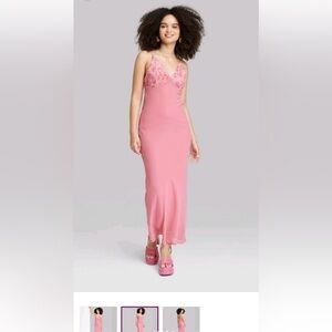 Roses backless dress